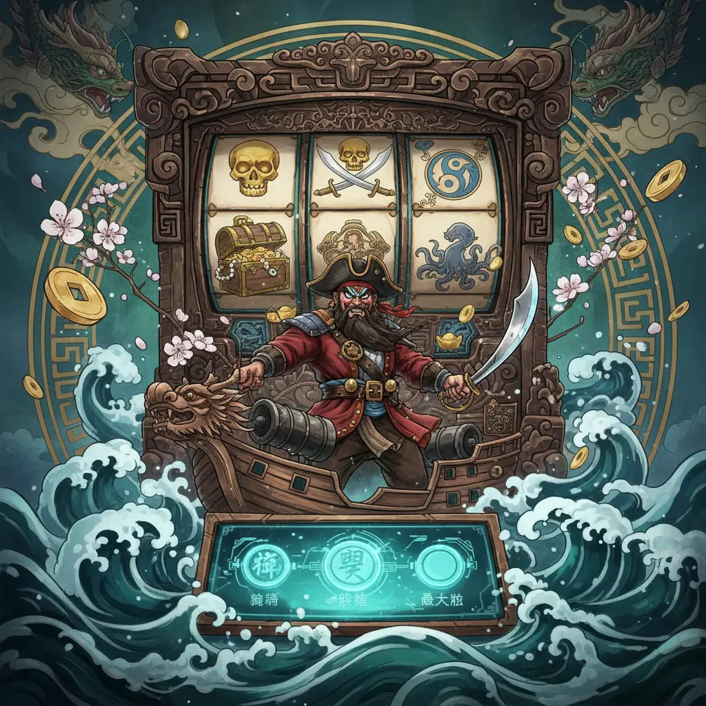 狂野海盜老虎機 - 加勒比海盜