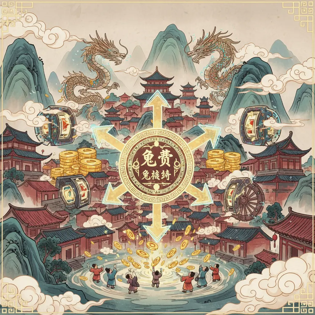 免費旋轉 - 村莊