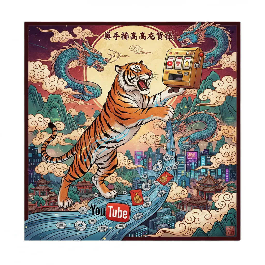 單手跳高高老虎機 - YouTube