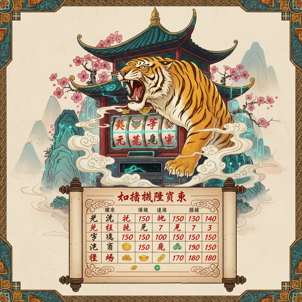 老虎機賠率表 - 老虎機
