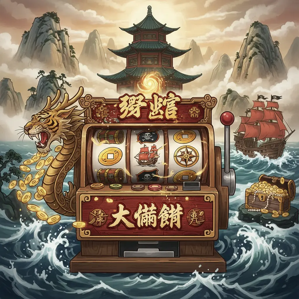 狂野海盜老虎機 - 老虎機遊戲