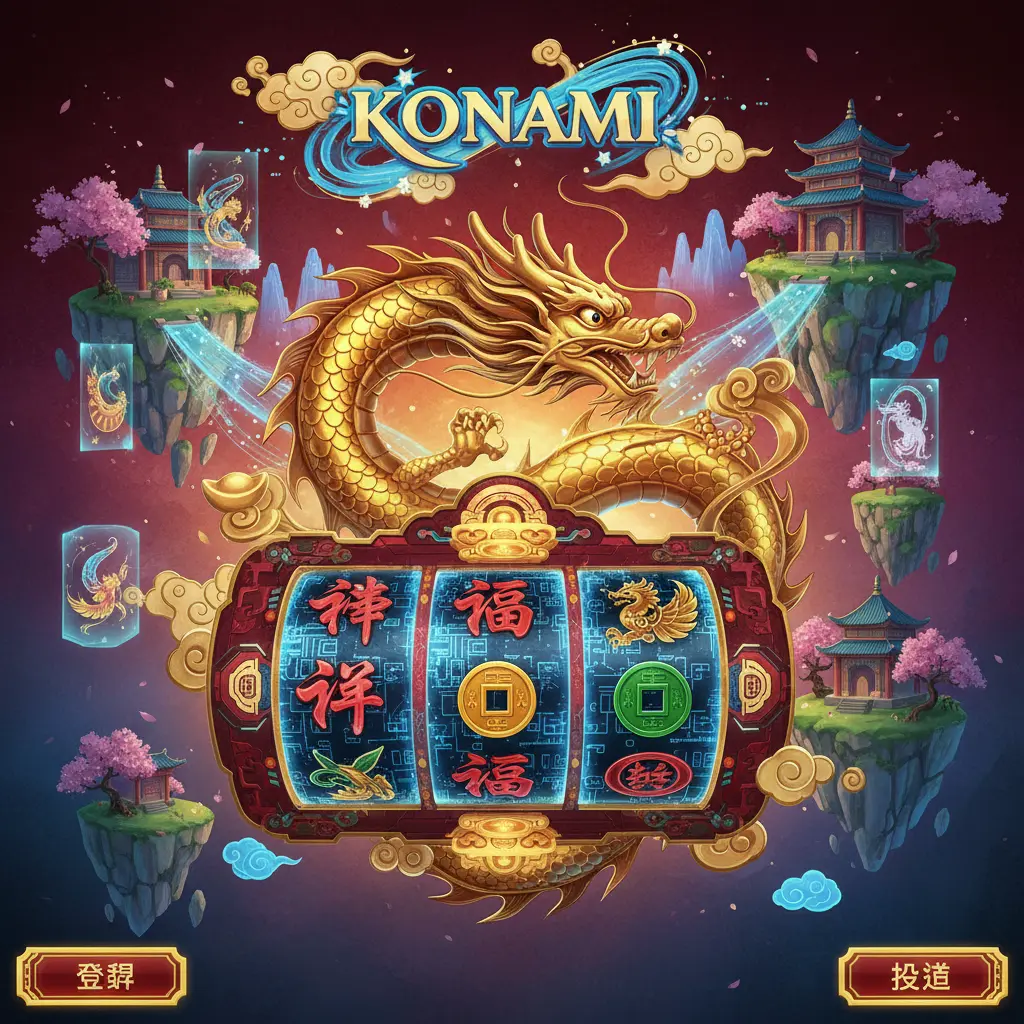 老虎機遊戲3D - KONAMI